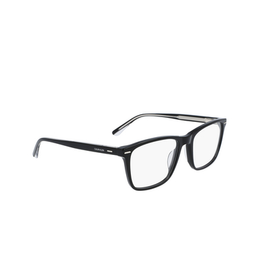 Calvin Klein CK21502 Eyeglasses 001 black - three-quarters view