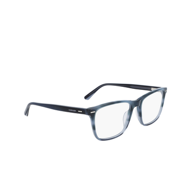 Calvin Klein CK21502 Eyeglasses 412 navy havana - three-quarters view