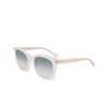 Occhiali da sole Calvin Klein CK21506S 664 milky peach - anteprima prodotto 3/4