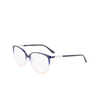 Calvin Klein CK21521 Eyeglasses 438 blue - product thumbnail 3/4