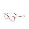 Gafas graduadas Calvin Klein CK21524 605 burgundy - Miniatura del producto 3/4