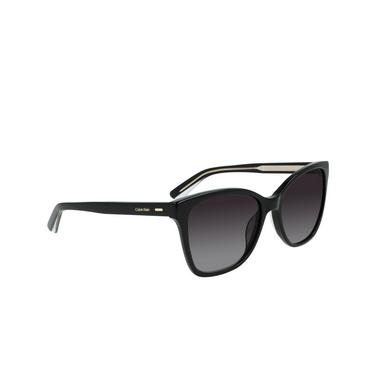 Calvin Klein CK21529S Sunglasses 001 black - three-quarters view