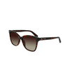 Occhiali da sole Calvin Klein CK21529S 220 brown havana - anteprima prodotto 3/4