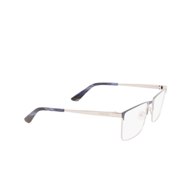 Lunettes de vue Calvin Klein CK22102 460 blue / gunmetal - Vue trois quarts