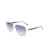 Lunettes de soleil Calvin Klein CK22114S 438 silver - Vignette du produit 3/4