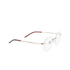 Occhiali da vista Calvin Klein CK22125TA 200 gold - anteprima prodotto 2/4