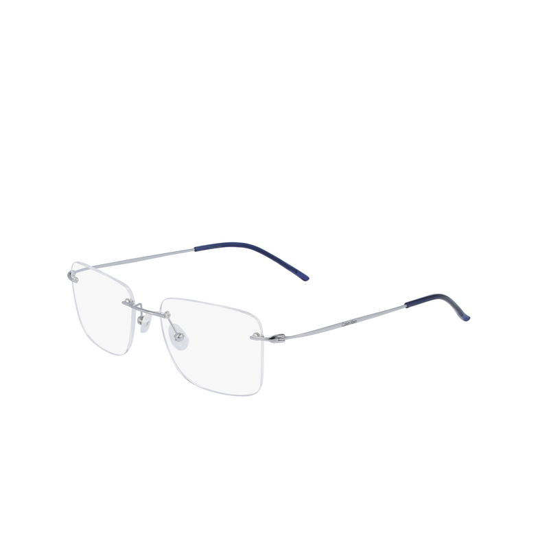 Lunettes de vue Calvin Klein CK22125TB 414 silver - 3/4