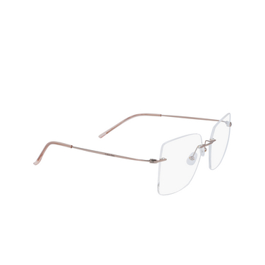 Gafas graduadas Calvin Klein CK22125TC 272 nude - Vista tres cuartos