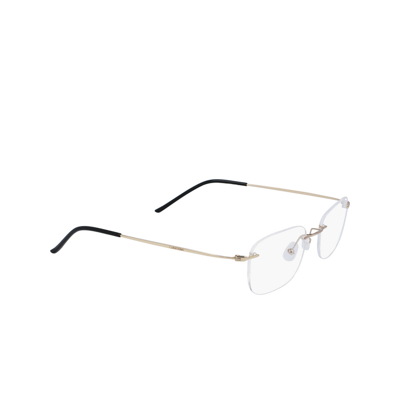 Occhiali da vista Calvin Klein CK22125TD 001 gold - 2/4