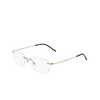 Lunettes de vue Calvin Klein CK22125TD 001 gold - Vignette du produit 3/4