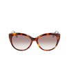 Occhiali da sole Calvin Klein CK22520S 236 havana / black - anteprima prodotto 1/4