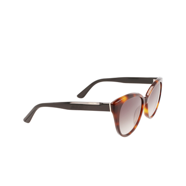 Calvin Klein CK22520S Sunglasses 236 havana / black - three-quarters view