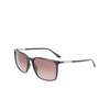 Occhiali da sole Calvin Klein CK22522S 438 blue - anteprima prodotto 3/4