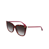 Occhiali da sole Calvin Klein CK22532S 609 burgundy havana - anteprima prodotto 3/4