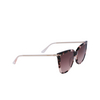 Lunettes de soleil Calvin Klein CK22532S 663 rose tortoise - Vignette du produit 2/4