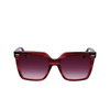 Calvin Klein CK22534S Sonnenbrillen 605 burgundy - Produkt-Miniaturansicht 1/4