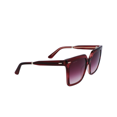 Calvin Klein CK22534S Sunglasses 605 burgundy - three-quarters view