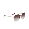 Lunettes de soleil Calvin Klein CK23100S 717 gold - Vignette du produit 2/4