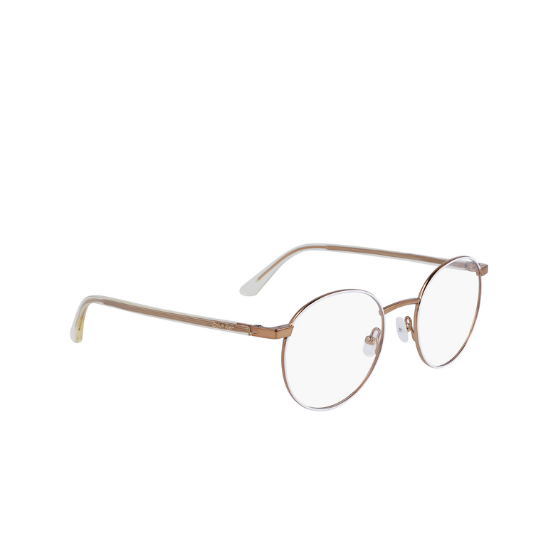 Calvin Klein CK23106 Eyeglasses 108 white - 2/4