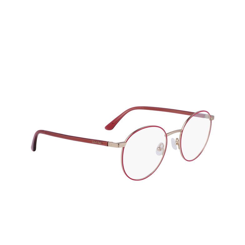 Lunettes de vue Calvin Klein CK23106 601 rose - 2/4