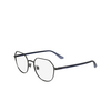 Occhiali da vista Calvin Klein CK23127 009 dark gunmetal - anteprima prodotto 3/4