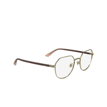 Occhiali da vista Calvin Klein CK23127 717 gold - tre quarti