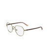 Gafas graduadas Calvin Klein CK23127 717 gold - Miniatura del producto 3/4