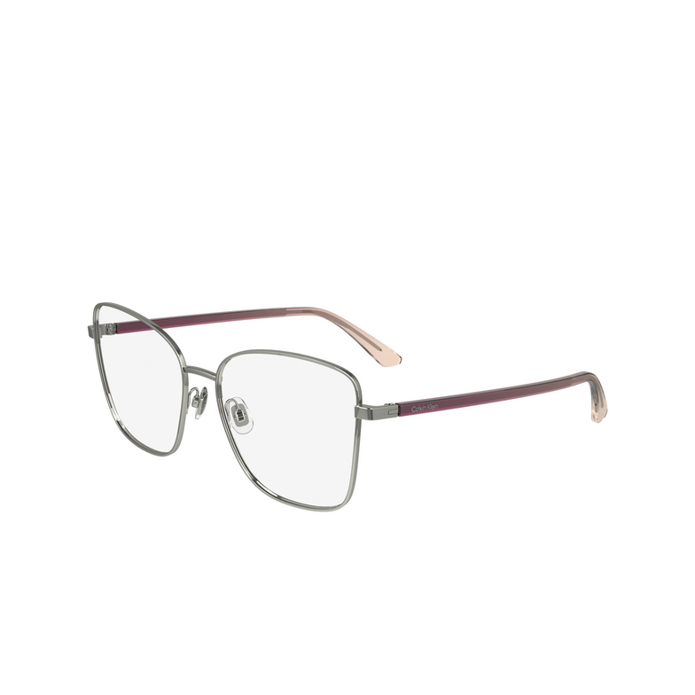 Calvin Klein CK23128 Eyeglasses 045 silver - 3/4