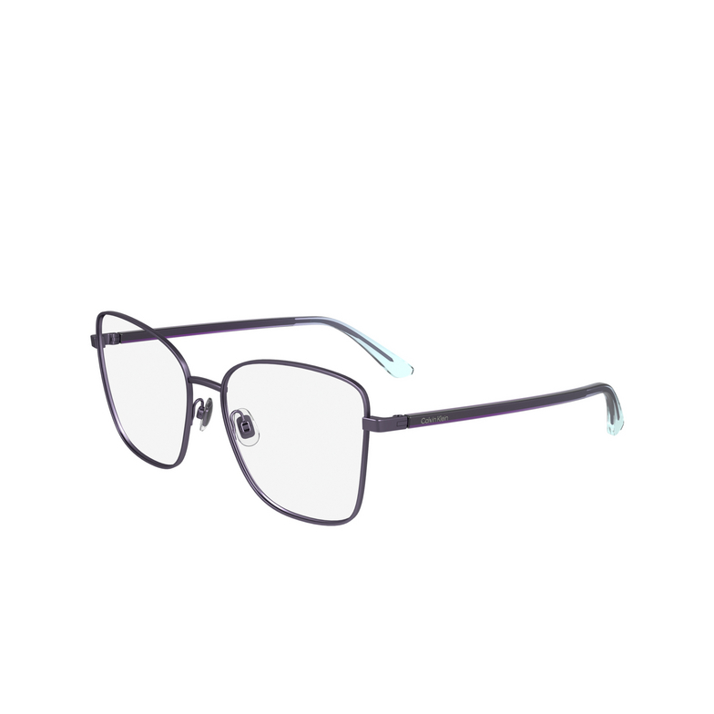 Calvin Klein CK23128 Eyeglasses 511 plum - 3/4