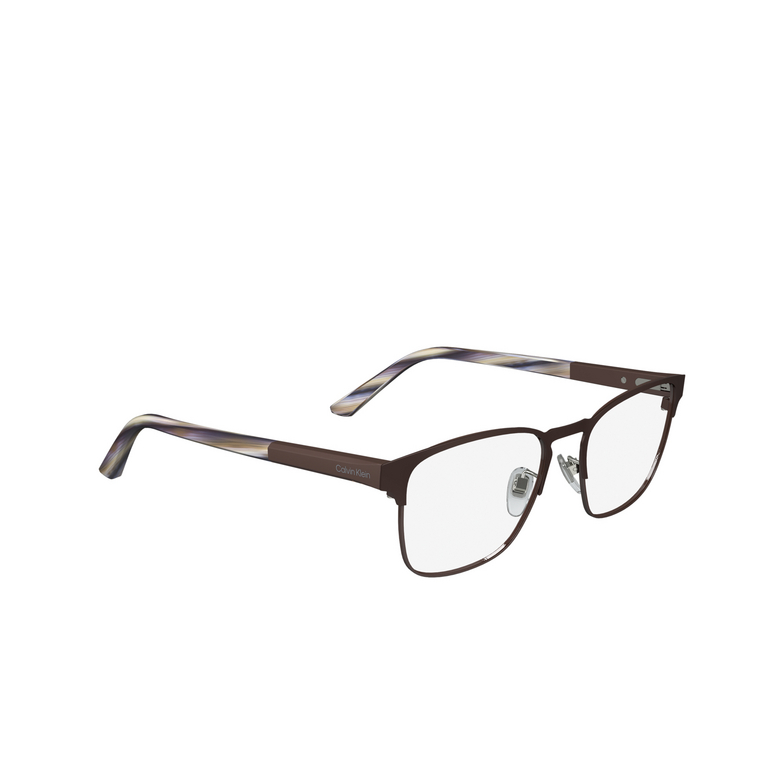 Lunettes de vue Calvin Klein CK23129 215 matte brown - 2/4