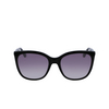 Calvin Klein CK23500S Sunglasses 001 black - product thumbnail 1/4