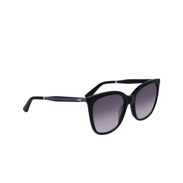 Calvin Klein CK23500S Sunglasses 001 black - three-quarters view