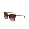 Lunettes de soleil Calvin Klein CK23500S 220 brown havana - Vignette du produit 3/4