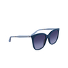 Lunettes de soleil Calvin Klein CK23500S 438 blue - Vignette du produit 2/4