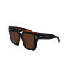 Calvin Klein CK23502S Sunglasses 002 black / charcoal - product thumbnail 3/4