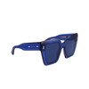 Calvin Klein CK23502S Sunglasses 538 blue / nude - product thumbnail 2/4