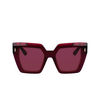 Lunettes de soleil Calvin Klein CK23502S 616 wine / rose - Vignette du produit 1/4