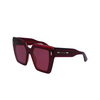 Lunettes de soleil Calvin Klein CK23502S 616 wine / rose - Vignette du produit 3/4