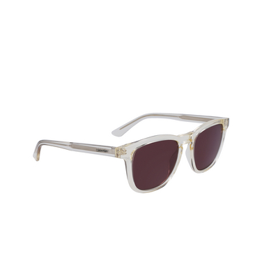 Calvin Klein CK23505S Sunglasses 272 nude - three-quarters view