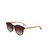 Lunettes de soleil Calvin Klein CK23510S 220 brown havana - Vignette du produit 3/4