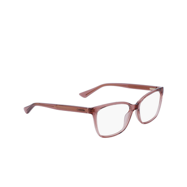 Calvin Klein CK23516 Eyeglasses 662 rose - three-quarters view