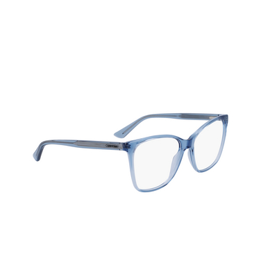 Calvin Klein CK23523 Eyeglasses 414 blue - three-quarters view