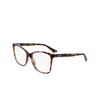 Gafas graduadas Calvin Klein CK23523 528 violet havana - Miniatura del producto 3/4