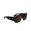 Occhiali da sole Calvin Klein CK23536S 605 blue / burgundy - anteprima prodotto 2/4