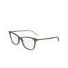 Calvin Klein CK23544 Eyeglasses 334 trasparent khaki / azure / grey - product thumbnail 3/4