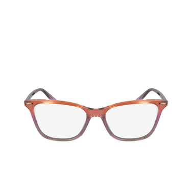 Calvin Klein CK23544 Eyeglasses 815 trasparent orange / pink / nude - front view