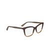 Occhiali da vista Calvin Klein CK23545 206 dark brown / brown / caramel - anteprima prodotto 2/4