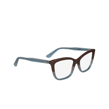 Calvin Klein CK23545 Eyeglasses 217 brown / grey / avio - three-quarters view