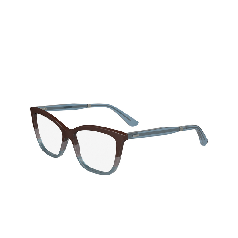 Gafas graduadas Calvin Klein CK23545 217 brown / grey / avio - 3/4