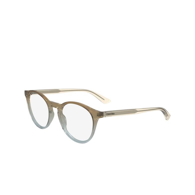 Gafas graduadas Calvin Klein CK23549 342 khaki / azure - 3/4